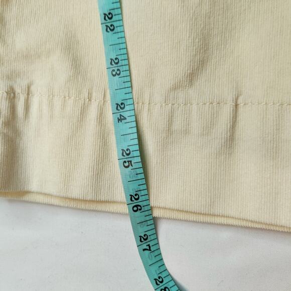 Avec Les Filles Wide Leg Cropped Corduroy Fisherman Pants 10 Preppy Academia - Picture 13 of 14